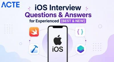 iOS Interview Questions & Answers for Experienced [BEST & NEW] Interview Question