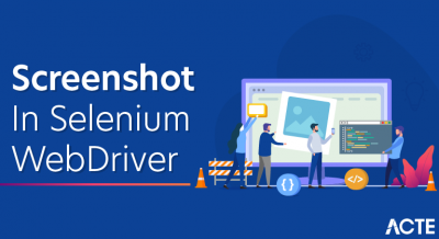 How to Take A Screenshot in Selenium WebDriver