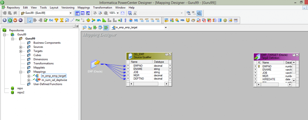 How to use filter transformation-Informatica Transformations Tutorial