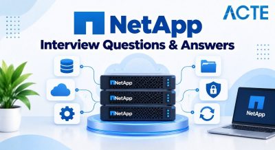 NetApp Interview Questions & Answers
