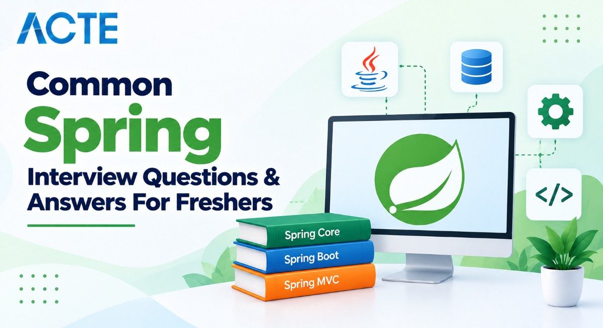 Common Spring Interview Questions & Answers For Freshers