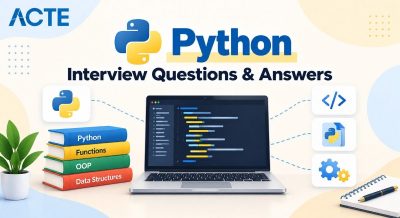 Python Interview Questions & Answers
