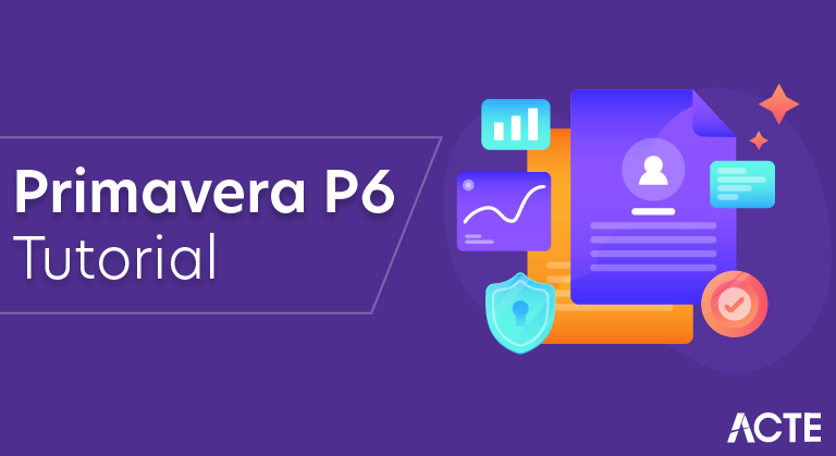 Primavera P6 Tutorial