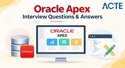 Oracle Apex Interview Questions & Answers
