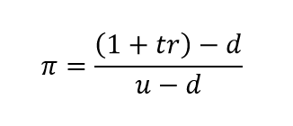 formula for finding probability,binomial option
