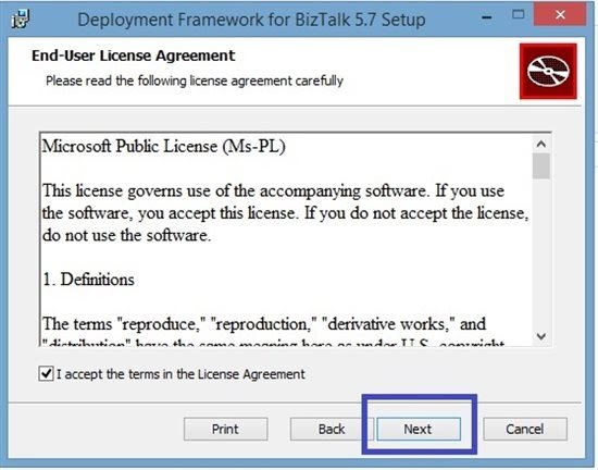 Install BizTalk Server-step2