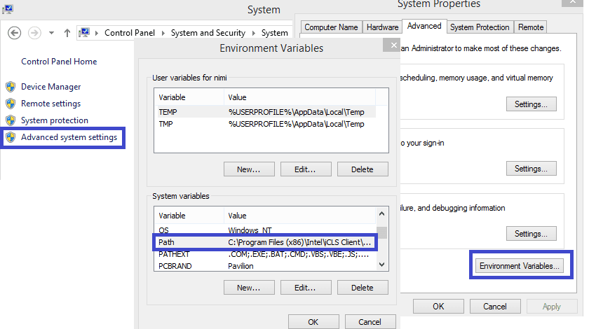 APPIUM ENVIRONMENT VARIABLE SETUP