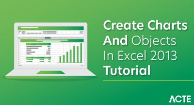 Create Charts and Objects in Excel 2013 Tutorial