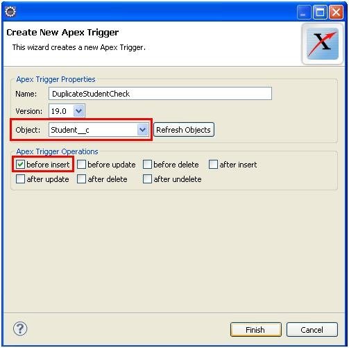 Create-new-Trigger