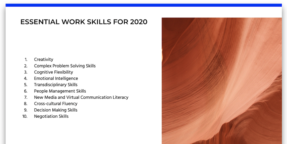 Work-skills