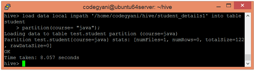Advanced Hive Concepts and Data File Partitioning Tutorial