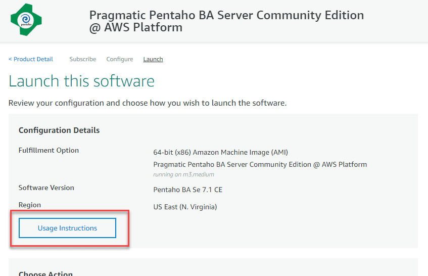 INSTALL PENTAHO IN AWS- STEP 5