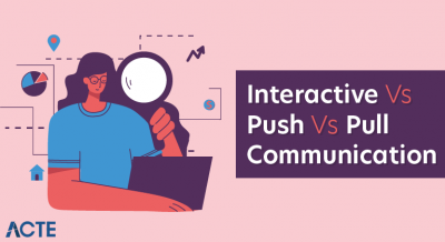 Interactive Vs Push Vs Pull Communication