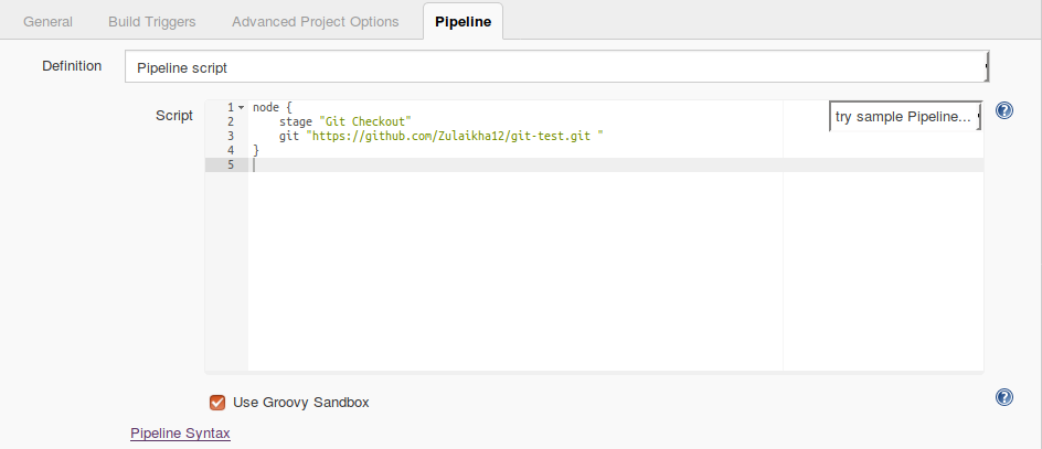 Jenkins-pipeline