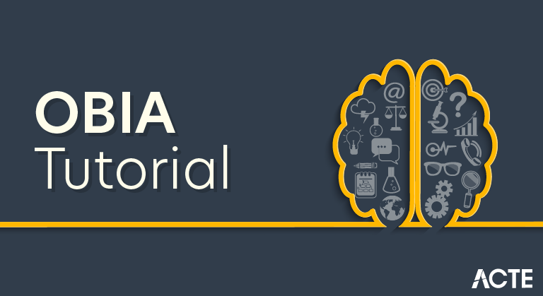 OBIA Tutorial