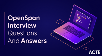 OpenSpan Interview Questions and Answers