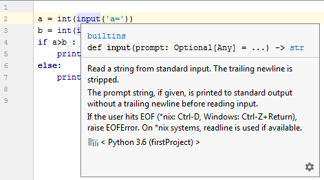 QUICK DOCUMENTATION