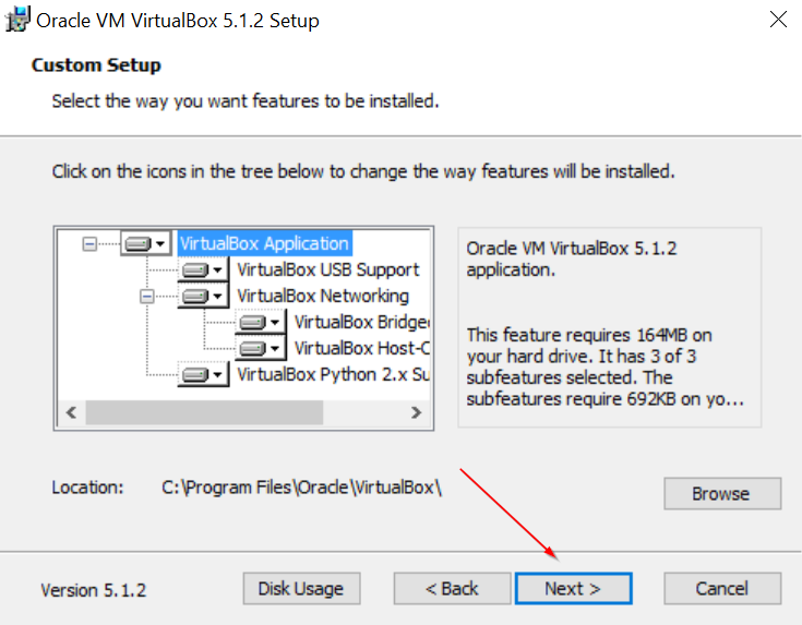 ORACLE SETUP SAS