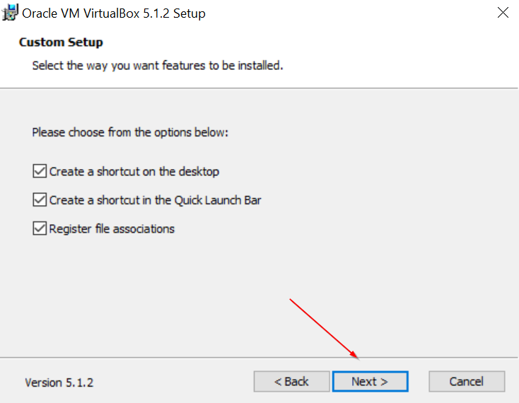 ORACLE SETUP SAS 2