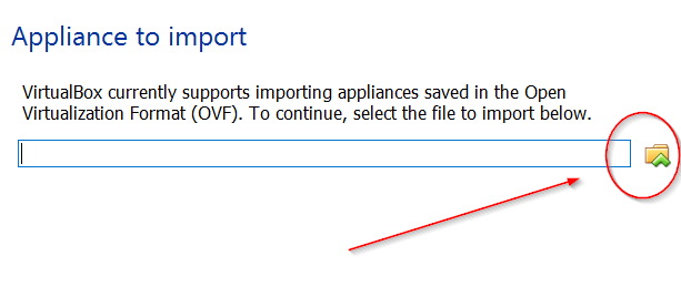 APPLIANCE TO IMPORT