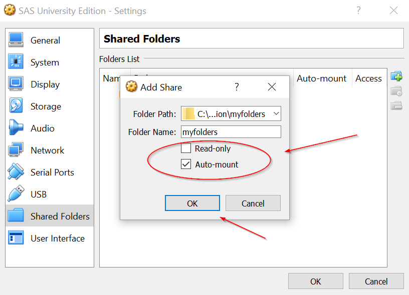 SAS APP SETUP