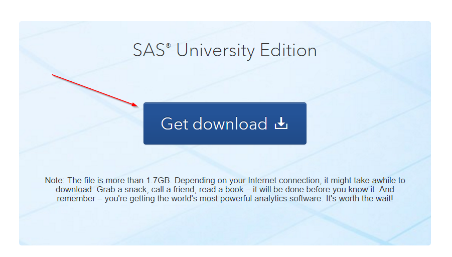 SAS UNIVERSITY EDITION