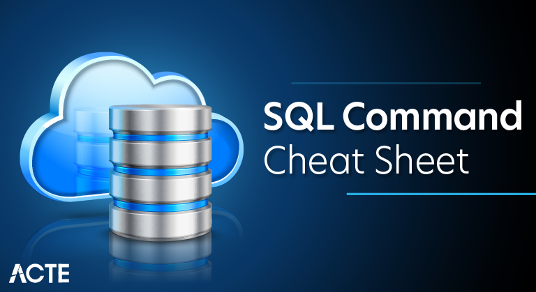 SQL Command Cheat Sheet