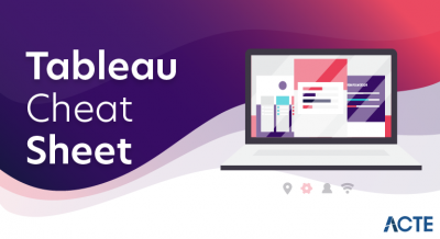 Tableau Cheat Sheet