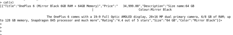 output