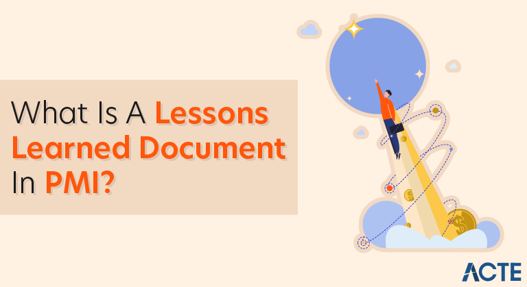 What is a lessons learned document in PMI