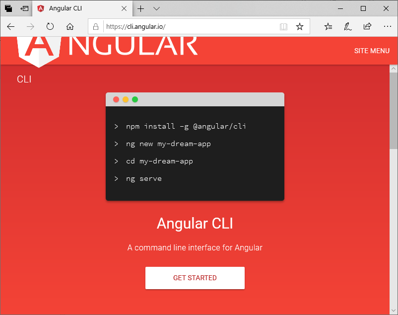 How to install Angular 7