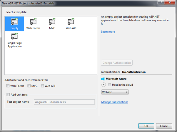 angularjs-setup-env
