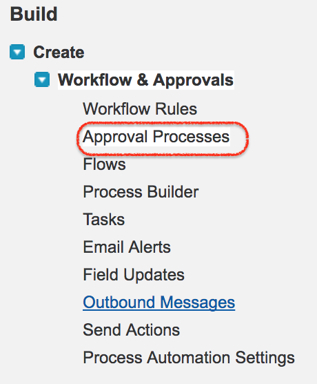 steps to create approval process