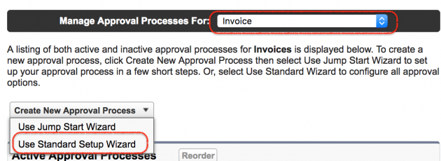 manage approval process