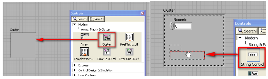 clusters