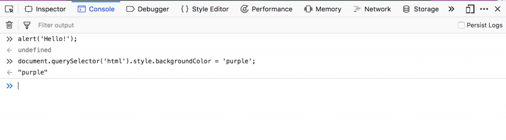 JavaScript-console-debugger-tool