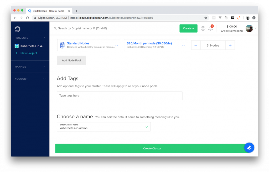 Kubernetes-dashboard-name