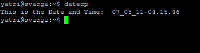 echo-date-output