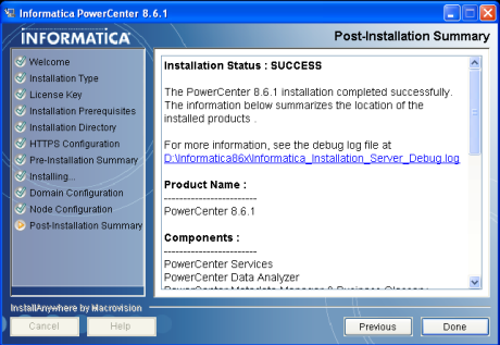Informatica-Installation-step22