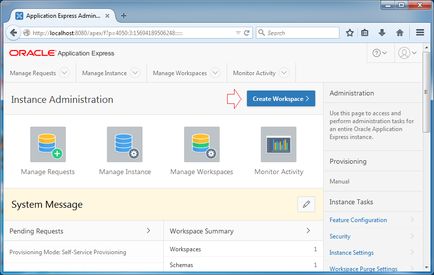 instance-administration