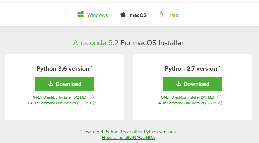 python versions