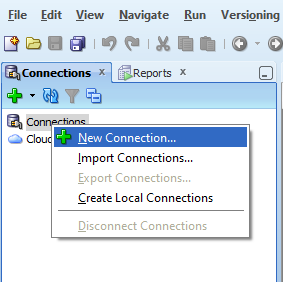 connecting to oracle database