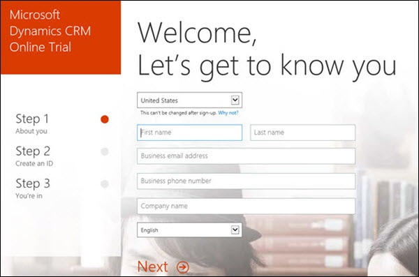 Setting Up Microsoft Dynamics CRM Online Account-2