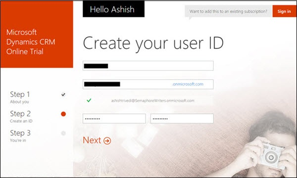 Setting Up Microsoft Dynamics CRM Online Account-3