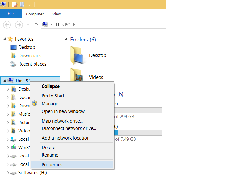 click on my computers and go to variables