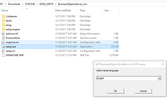 SAP Business Objects has the following technologies.