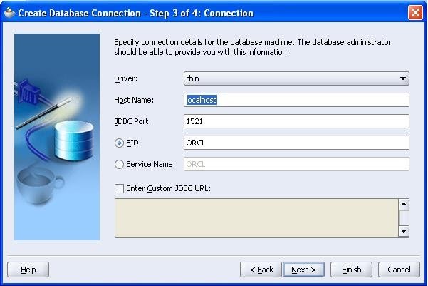 creating database connection