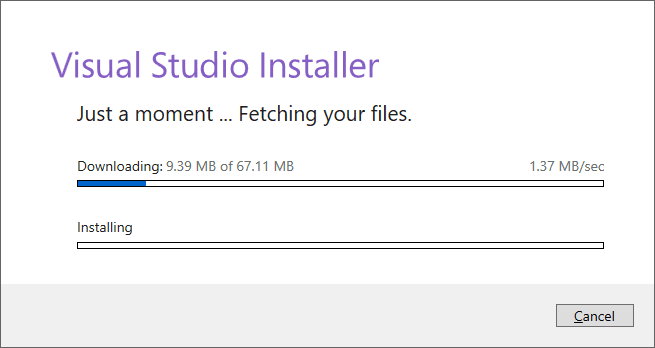 Visual-Studio-fetch-files