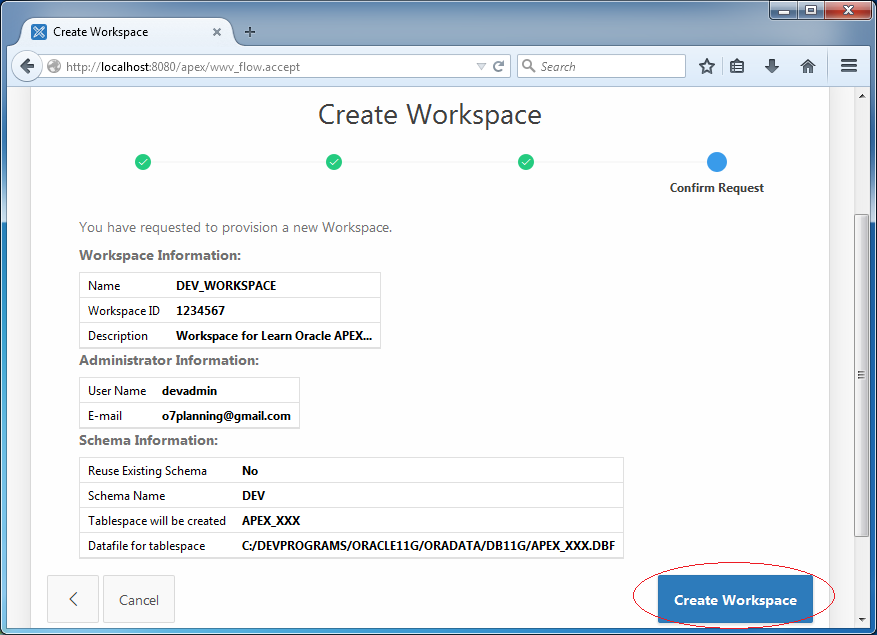 workspace-information