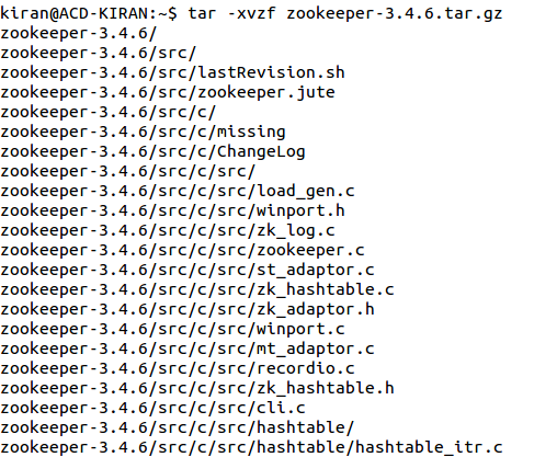 zookeeper-extracting